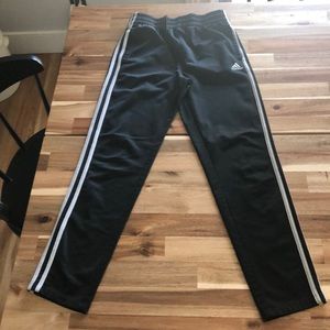 Adidas boys’ size 14 black track pants